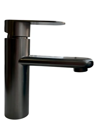 Смеситель для раковины однорычажный Lemen чёрный нержавейка LEMEN (арт. G11336H1)