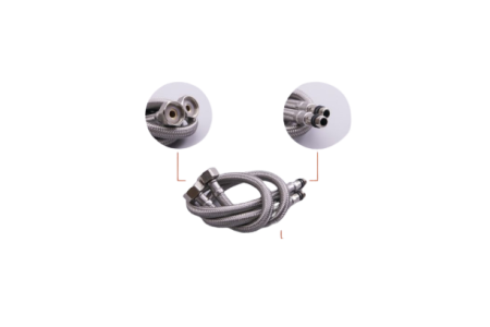 Смеситель для кухни однорычажный Oute высокий излив на гайке латунь OUTE (арт. T20113B)